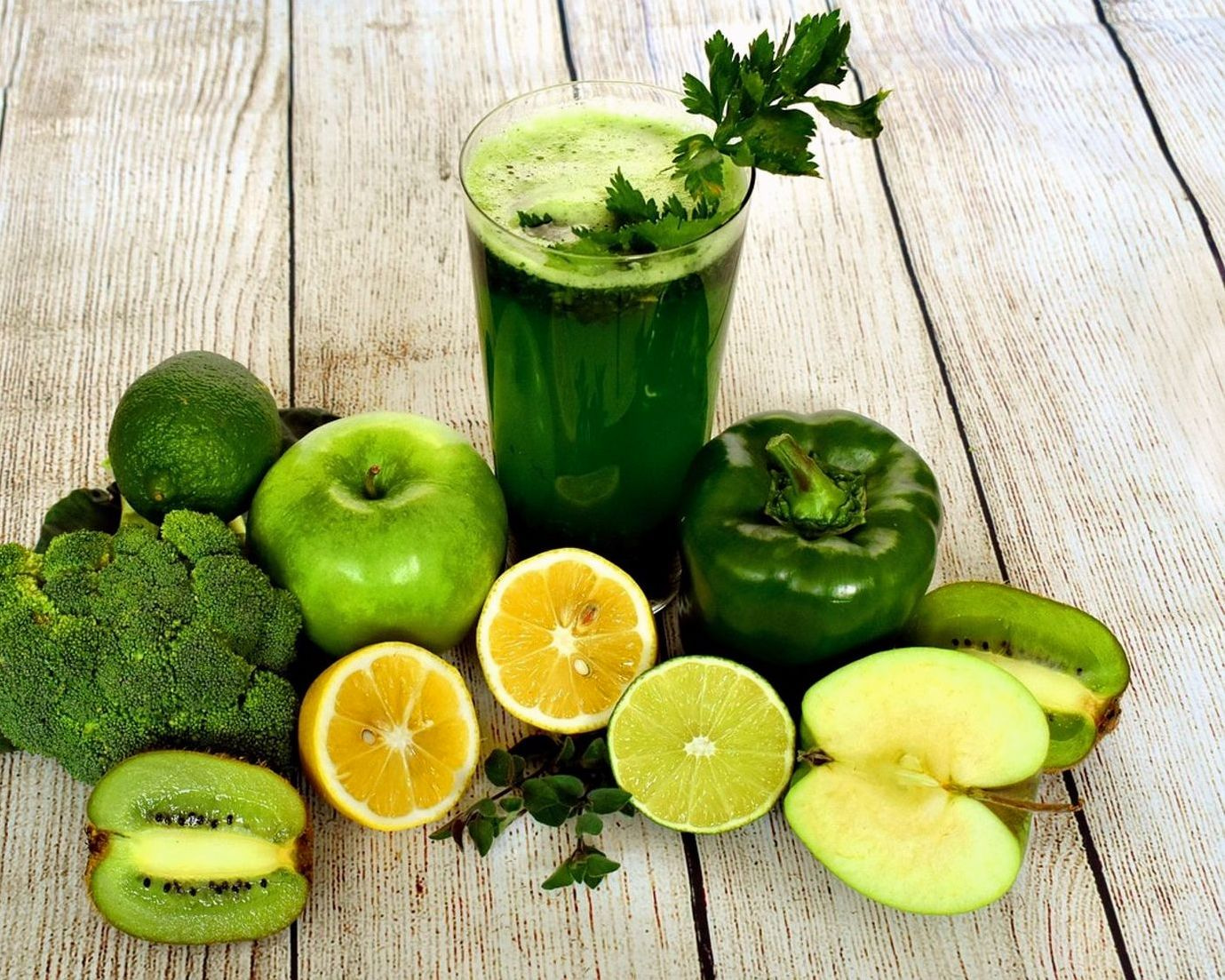 Smoothie ve meyve suyu hazırlama alanımız